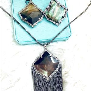 Kendra Scott Earring and Necklace Set